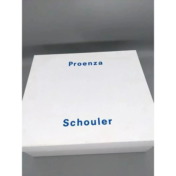 NIB Proenza Schouler Women's Black Leather Caged Sandals Size EU 38 (MSRP $695) - Picture 9 of 10